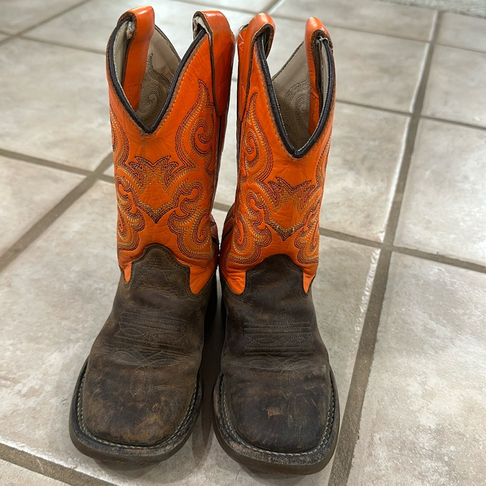 Boys old weat boots